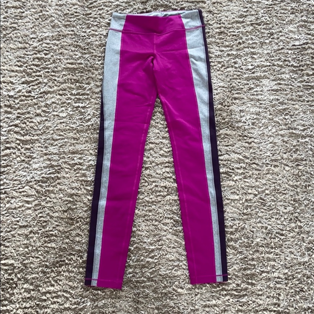 Athleta Girl Purple/GrayLeggings Size XL(14)